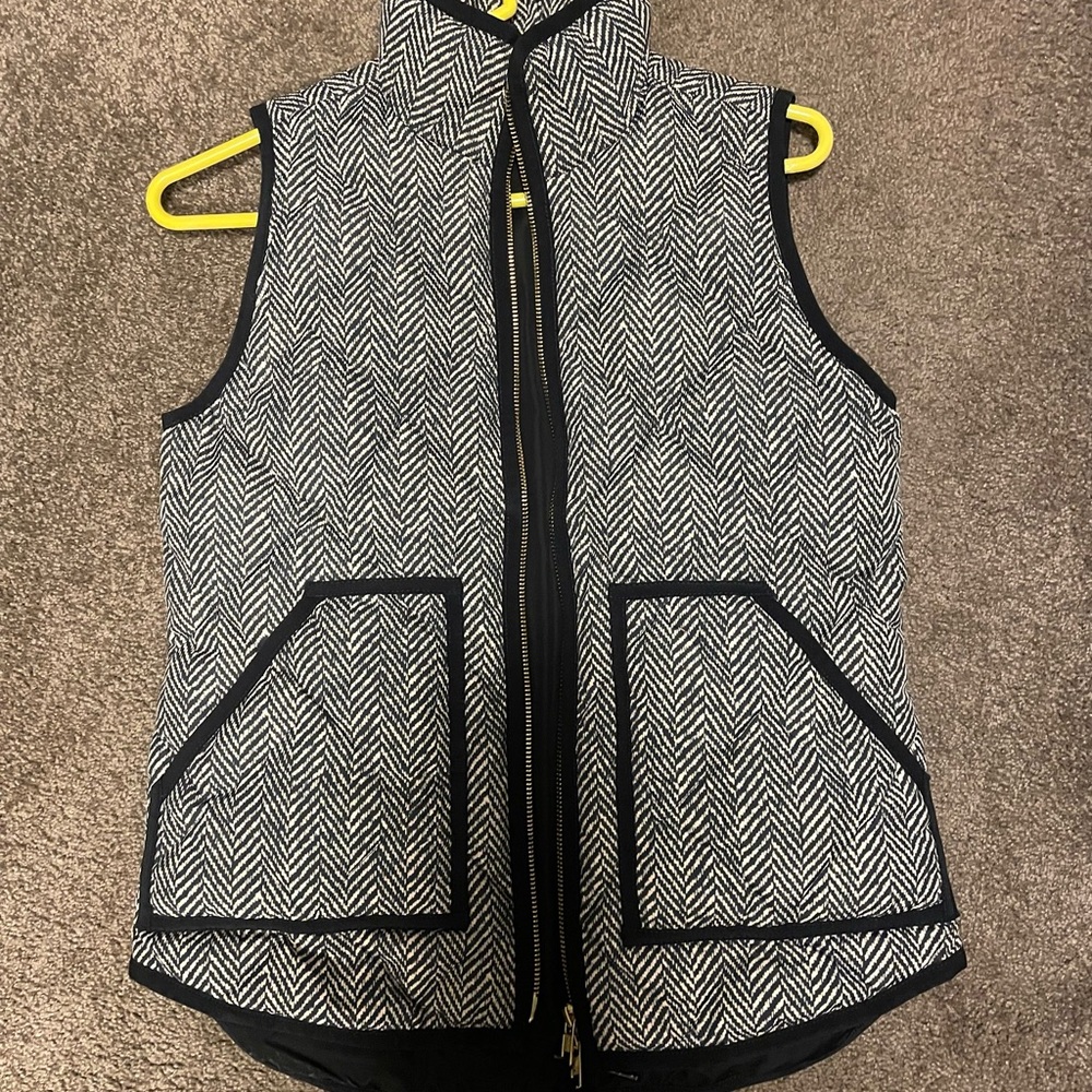 J crew puffer vest